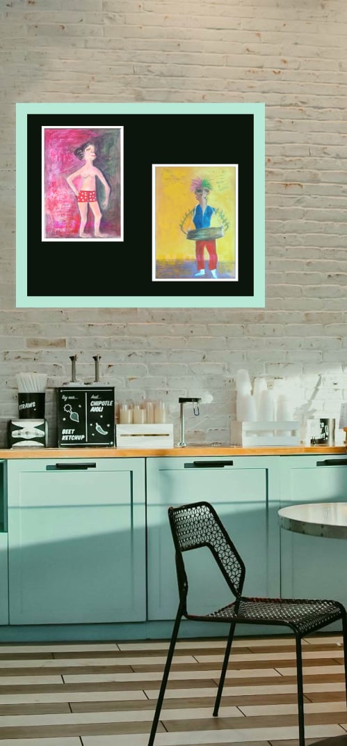 Oberg Studio Paintings 